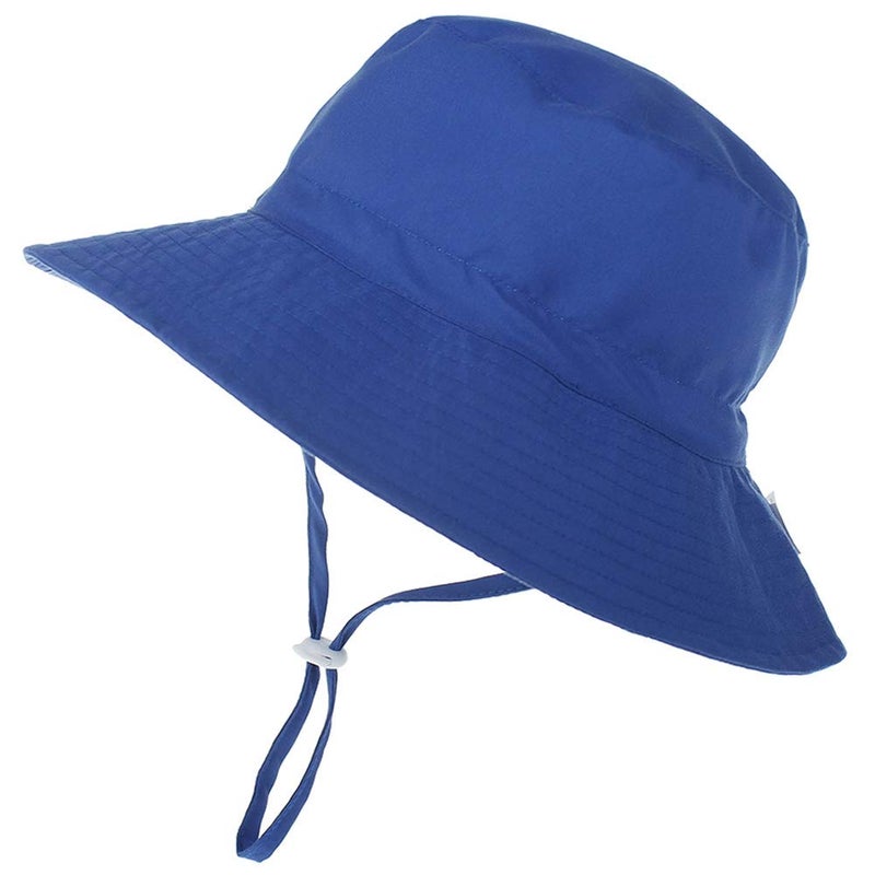 MaxNova Baby Sun Hat Toddler Summer UPF 50+ Baby Girl Bucket Hat Wide Brim Beach Hats for Baby Boys 6-12,12-24Months - Image 2